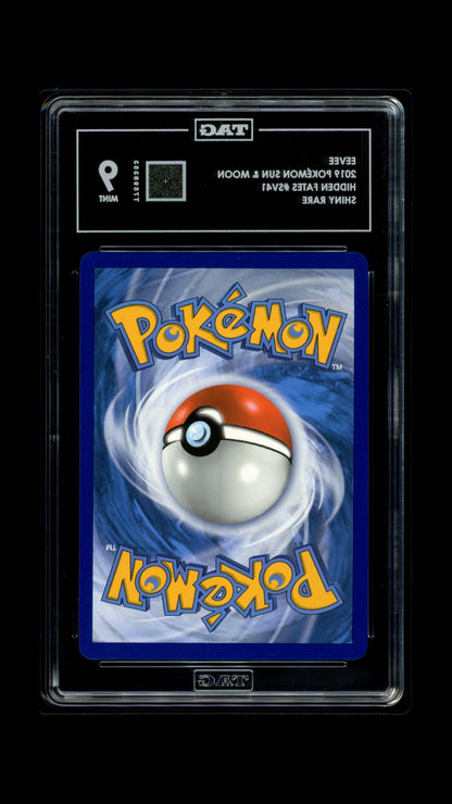 Pokemon 2019 Eevee SV41/SV94 - Hidden Fates Shiny Rare - TAG 9