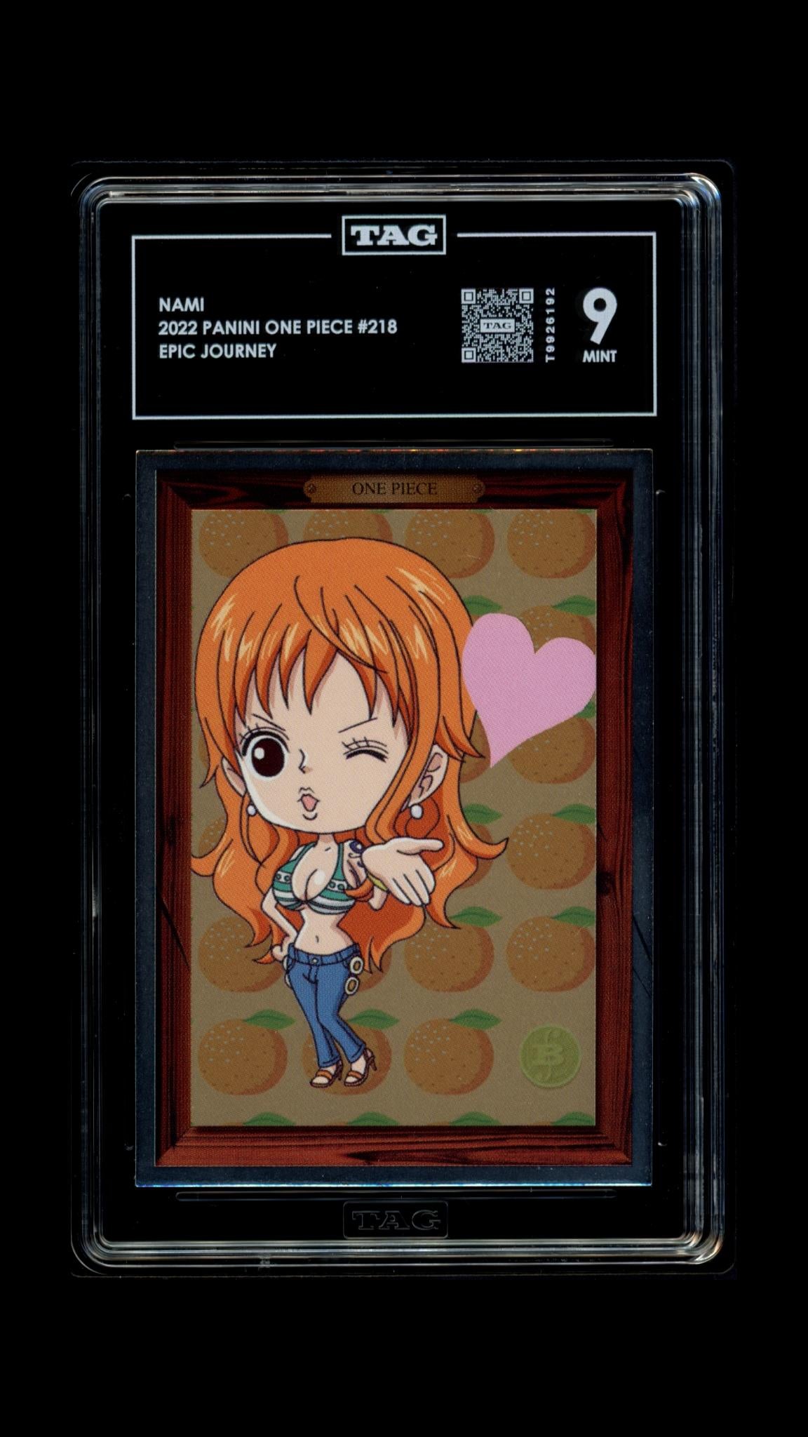 One Piece Panini 2022 Nami - Epic Journey - TAG 9