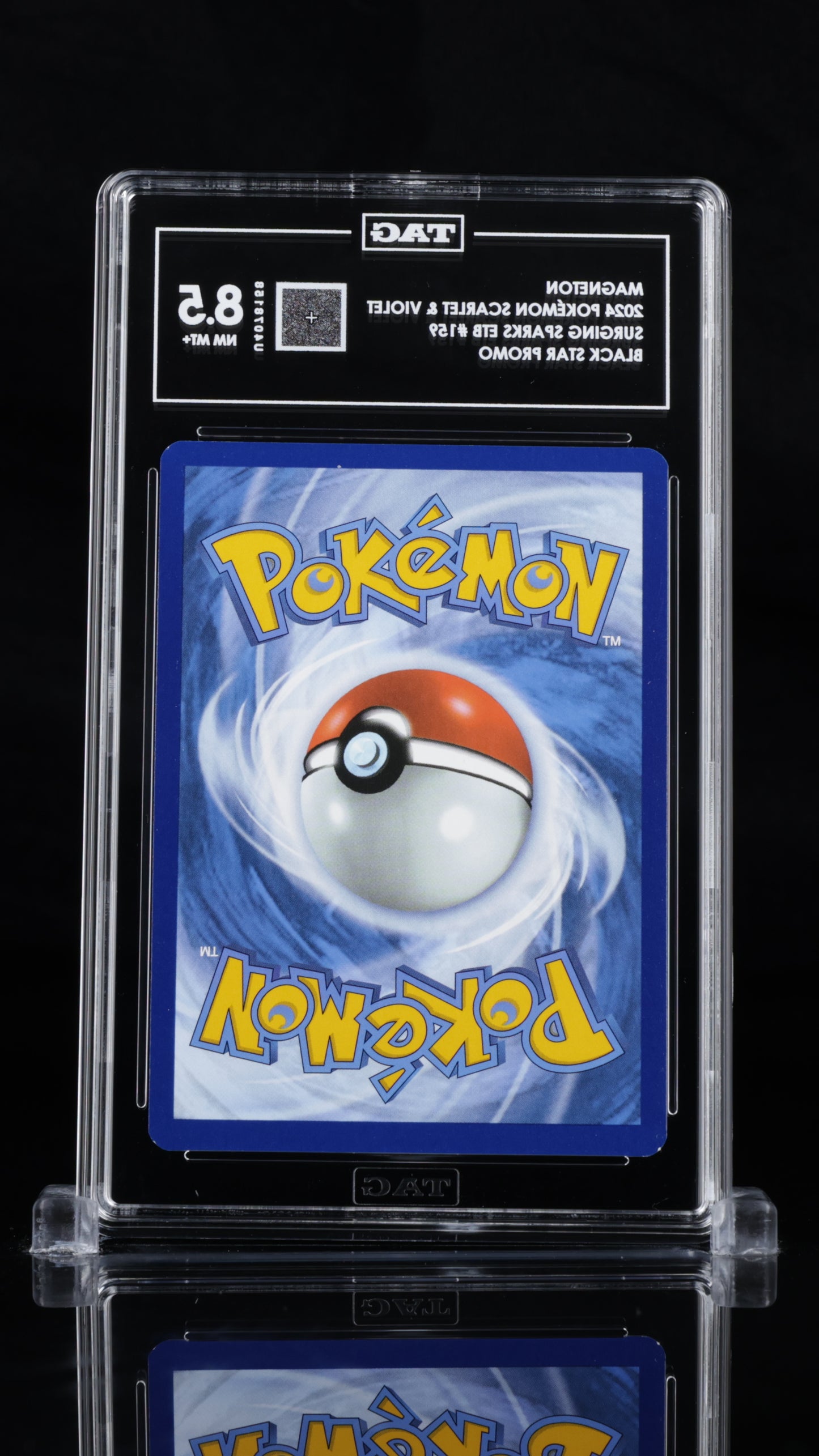 Pokemon 2024 Magneton - Surging Sparks ETB - Promo - TAG 8.5