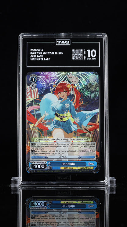 Weiss Schwarz 2023 Honolulu - Azur Lane - S102 Super Rare - TAG 10