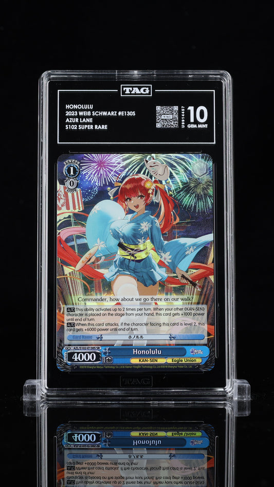 Weiss Schwarz 2023 Honolulu - Azur Lane - S102 Super Rare - TAG 10
