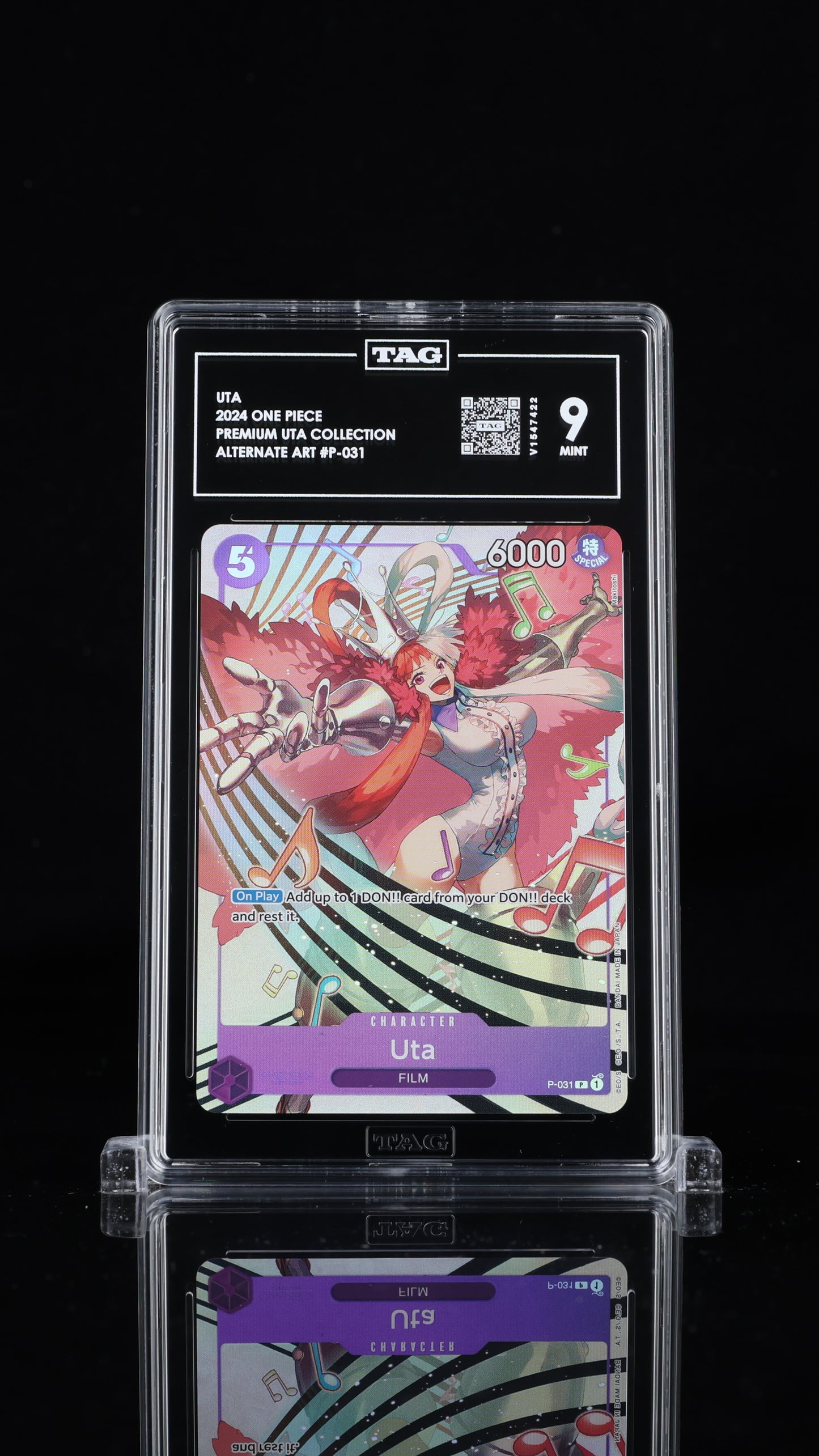 One Piece 2024 Uta P-031 Promo Alt Art EN - TAG 9 [P2]
