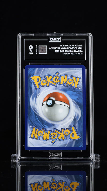 Pokemon 2026 Mega Charizard Y ex 030 MEP Tin Promo - TAG 9
