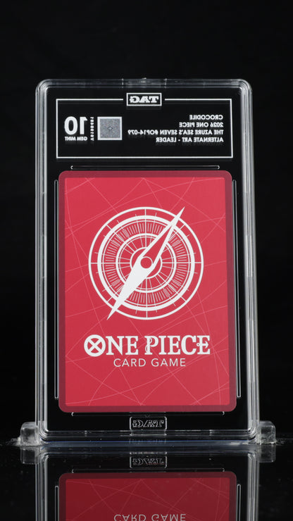 One Piece 2026 Crocodile - The Azure Sea's Seven - Alt Art Leader - TAG 10