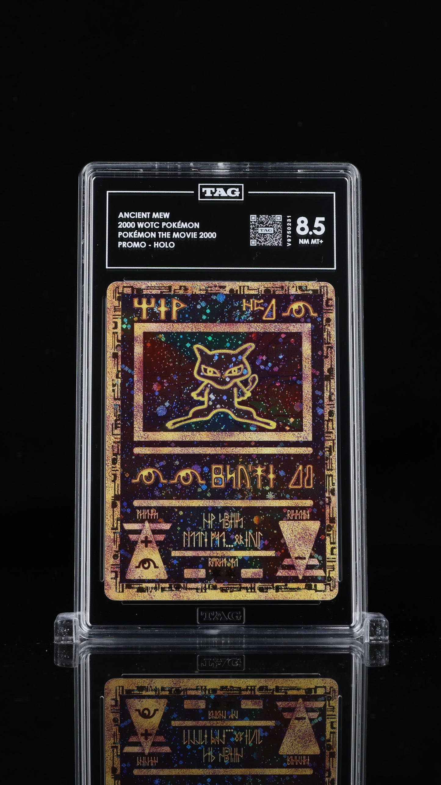 Ancient Mew - Pokemon the Movie 2000 Promo Holo - TAG 8.5
