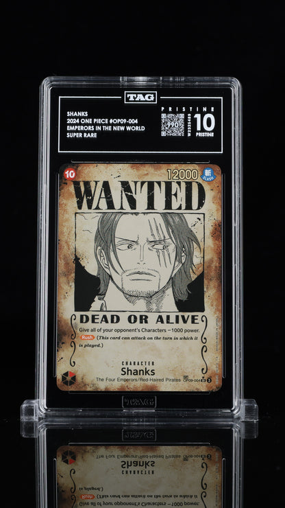 One Piece 2024 Shanks - Emperors in the New World - SP - TAG 10 PRISTINE