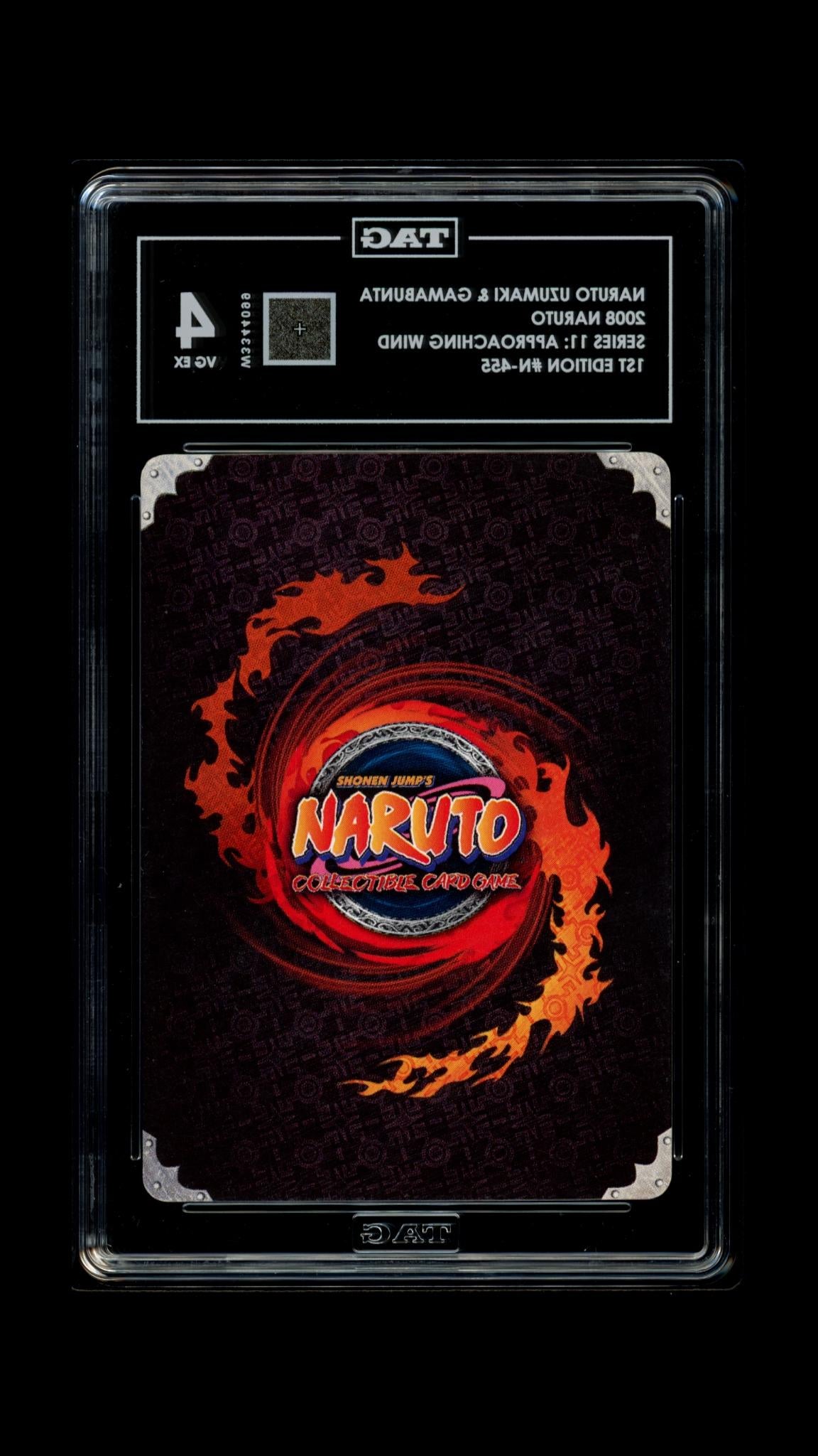 Naruto 2008 Naruto Uzumaki & Gamabunta - S11: Approaching Wind 1st Ed. - TAG 4