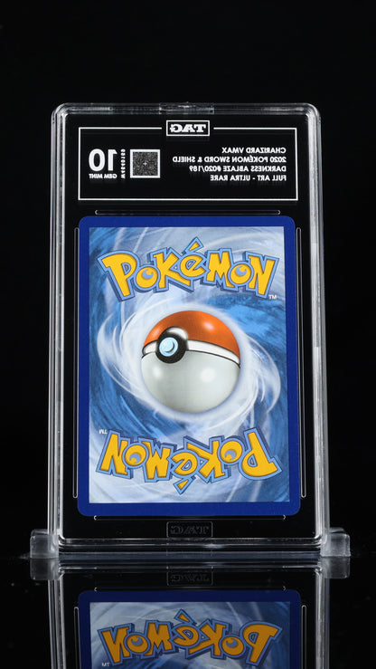 Pokemon 2020 Charizard VMAX - Darkness Ablaze - Full Art UR - TAG 10