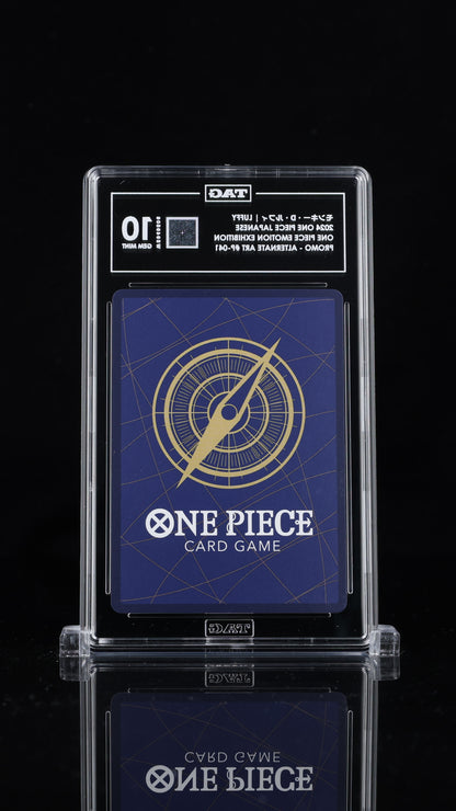 2024 One Piece Monkey.D.Luffy Emotion Exhibition Promo Alt Art JP TAG 10 [P3]