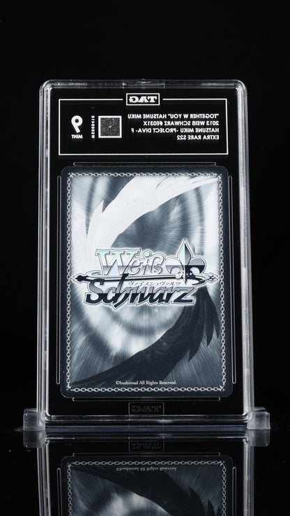 Weiss Schwarz 2013 "Together With You" Hatsune Miku - Project Diva F Extra Rare S22 - TAG 9