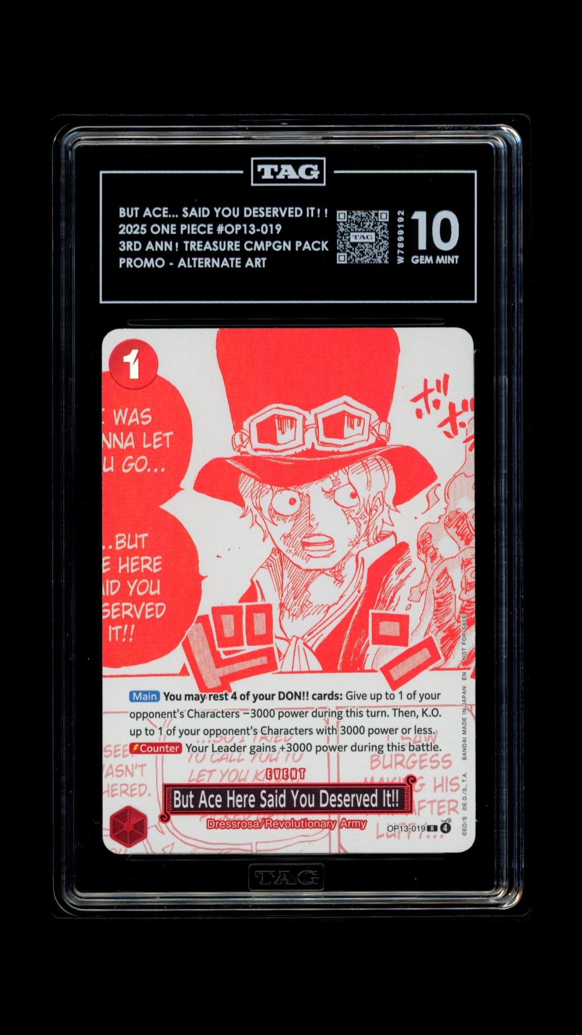 One Piece 2025 But Ace Here Said You Deserved It!! - 3rd Anni. Promo - TAG 10 P5
