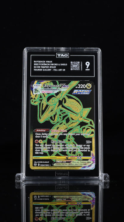 Pokemon 2022 Rayquaza VMAX TG29/TG30 - Silver Tempest - TAG 9