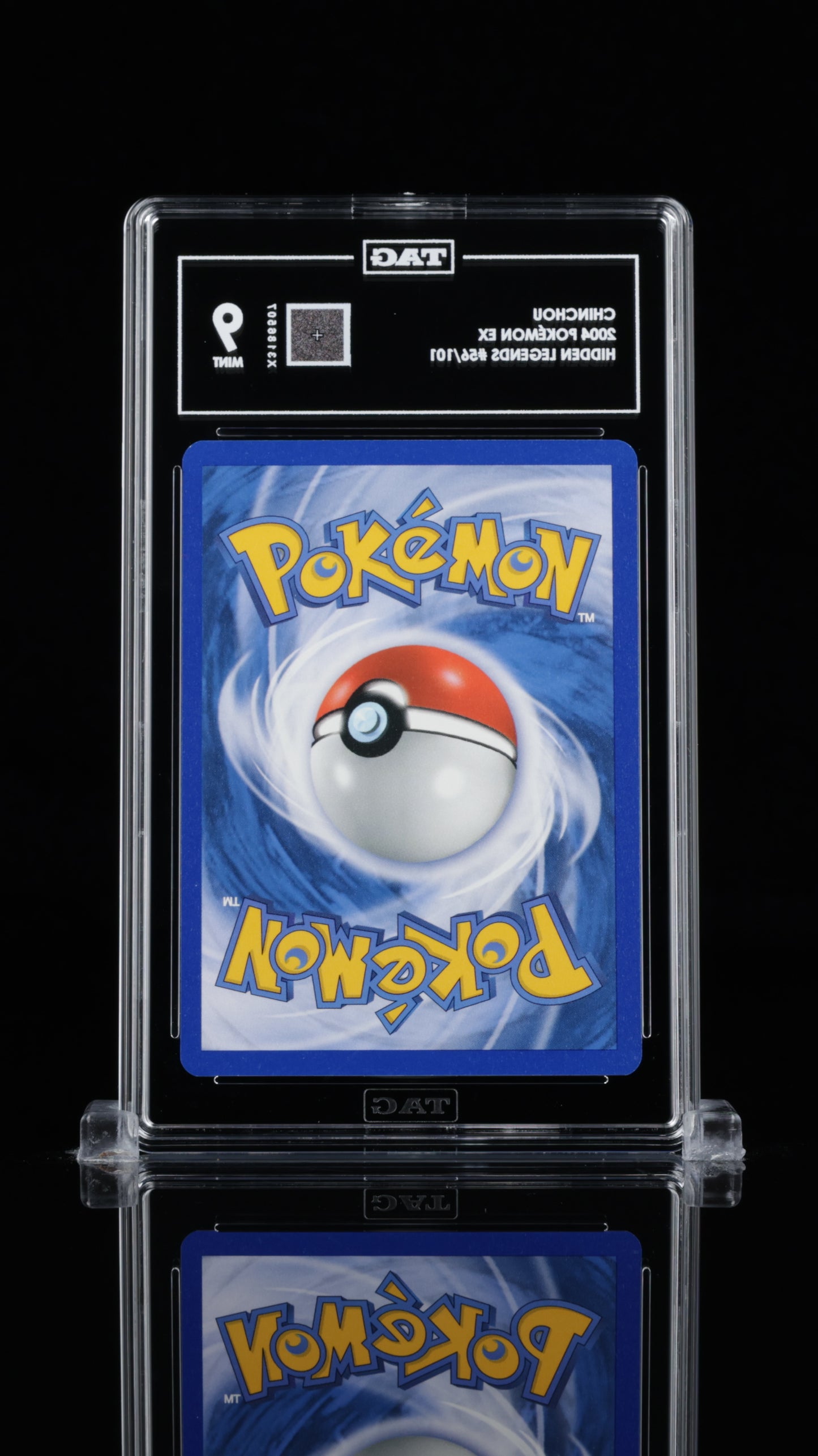 Pokemon 2004 Chinchou - Hidden Legends EX - 56/101 - TAG 9