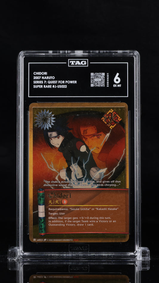 Naruto 2007 Chidori - Series 7: Quest for Power - SR - TAG 6