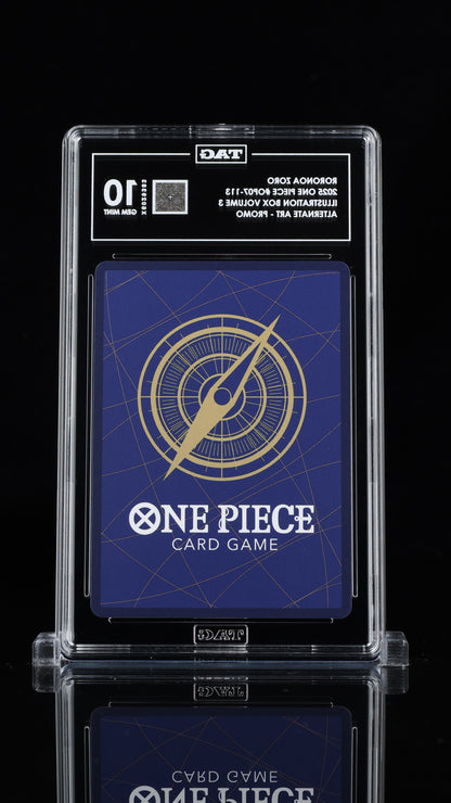 One Piece 2025 Roronoa Zoro - Illustration Box Vol 3 - Alt Art Promo - TAG 10 P2