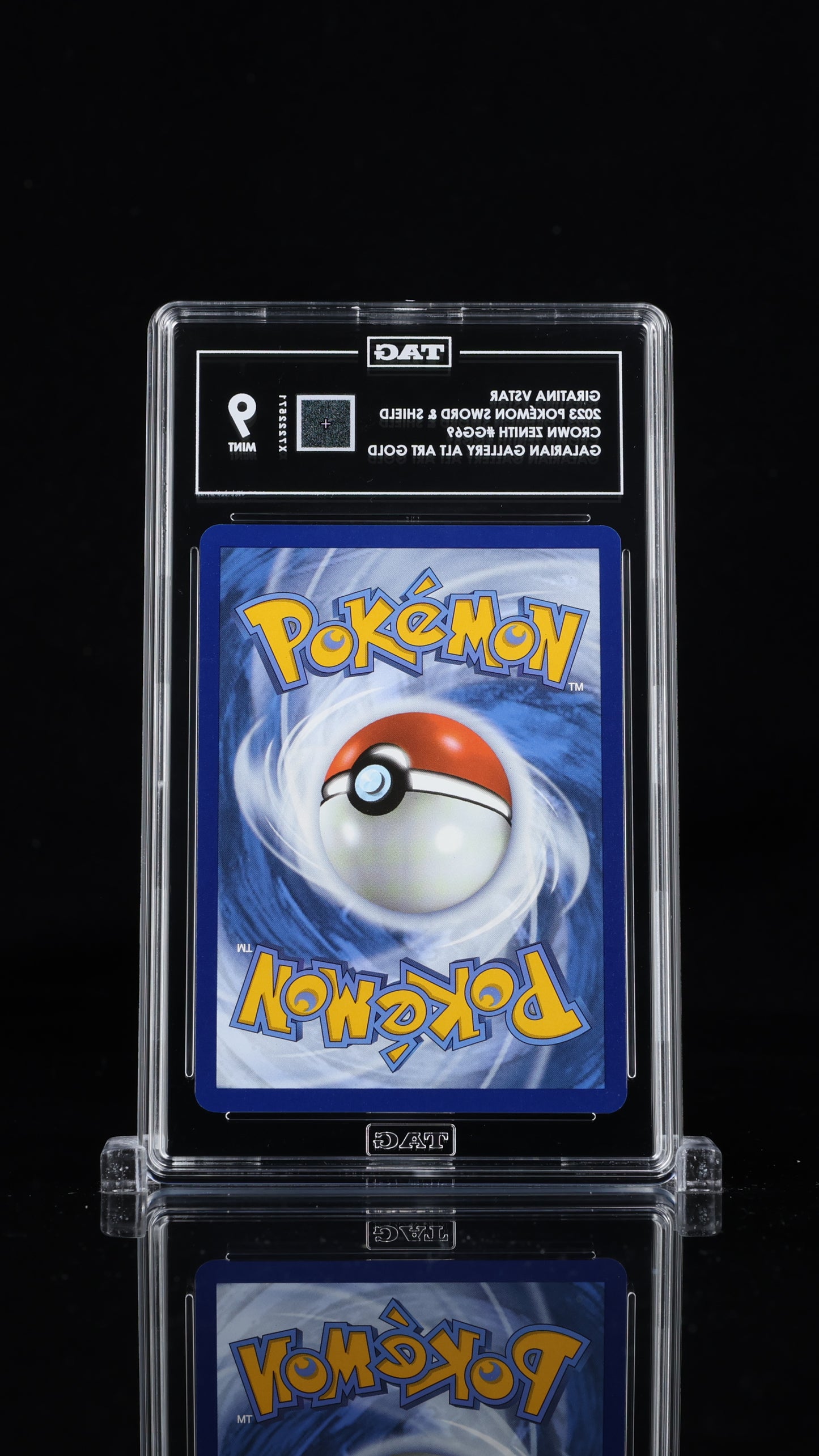 Pokemon 2023 Giratina VSTAR GG69/GG70 - Crown Zenith Alt Art Gold - TAG 9 [P1]