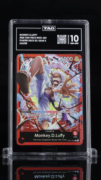 One Piece 2025 Monkey.D.Luffy - Starter Deck EX: Gear 5 - Leader - TAG 10