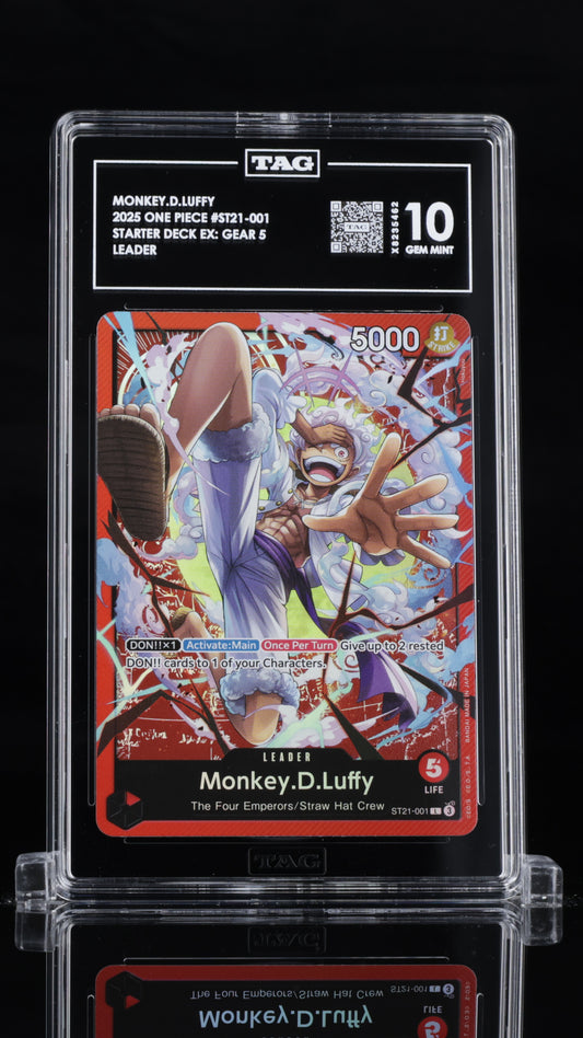 One Piece 2025 Monkey.D.Luffy - Starter Deck EX: Gear 5 - Leader - TAG 10