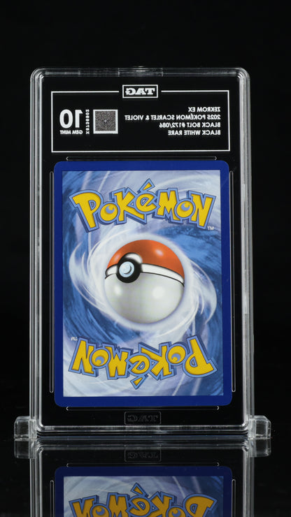 Pokemon 2025 Zekrom ex - Black Bolt - Black White Rare - TAG 10