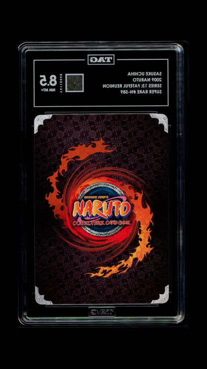 Naruto 2009 Sasuke Uchiha - Series 13: Fateful Reunion - SR - TAG 8.5