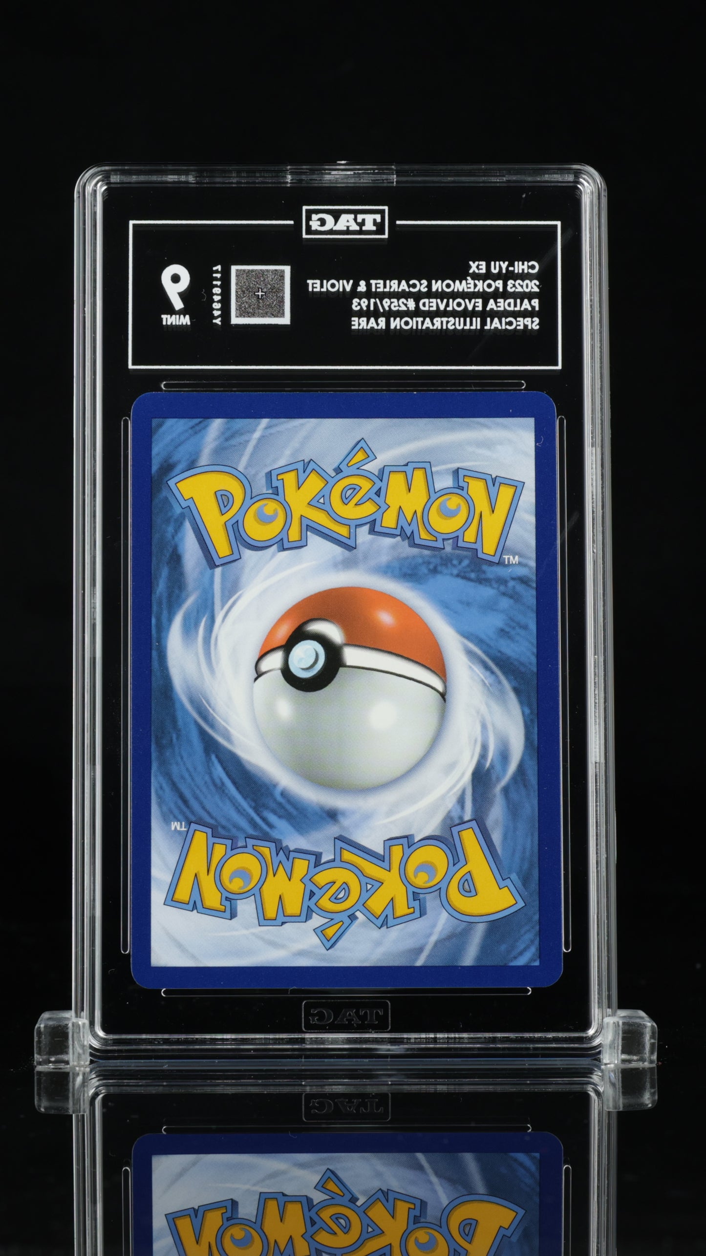 Pokemon 2023 Chi-Yu ex - Paldea Evolved - SIR - TAG 9