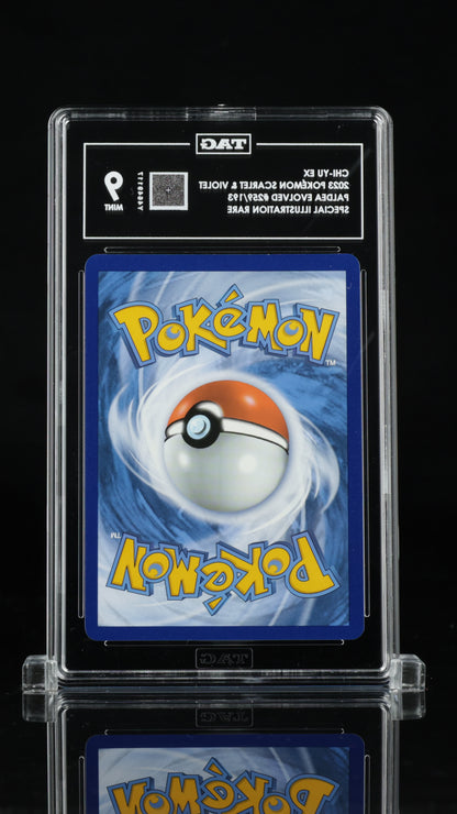 Pokemon 2023 Chi-Yu ex - Paldea Evolved - SIR - TAG 9