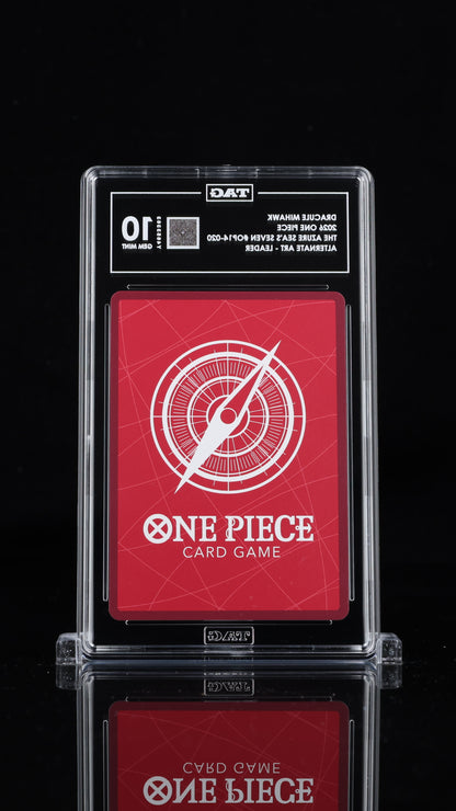 One Piece 2026 Dracule Mihawk OP14-020 Leader Alt Art - TAG 10