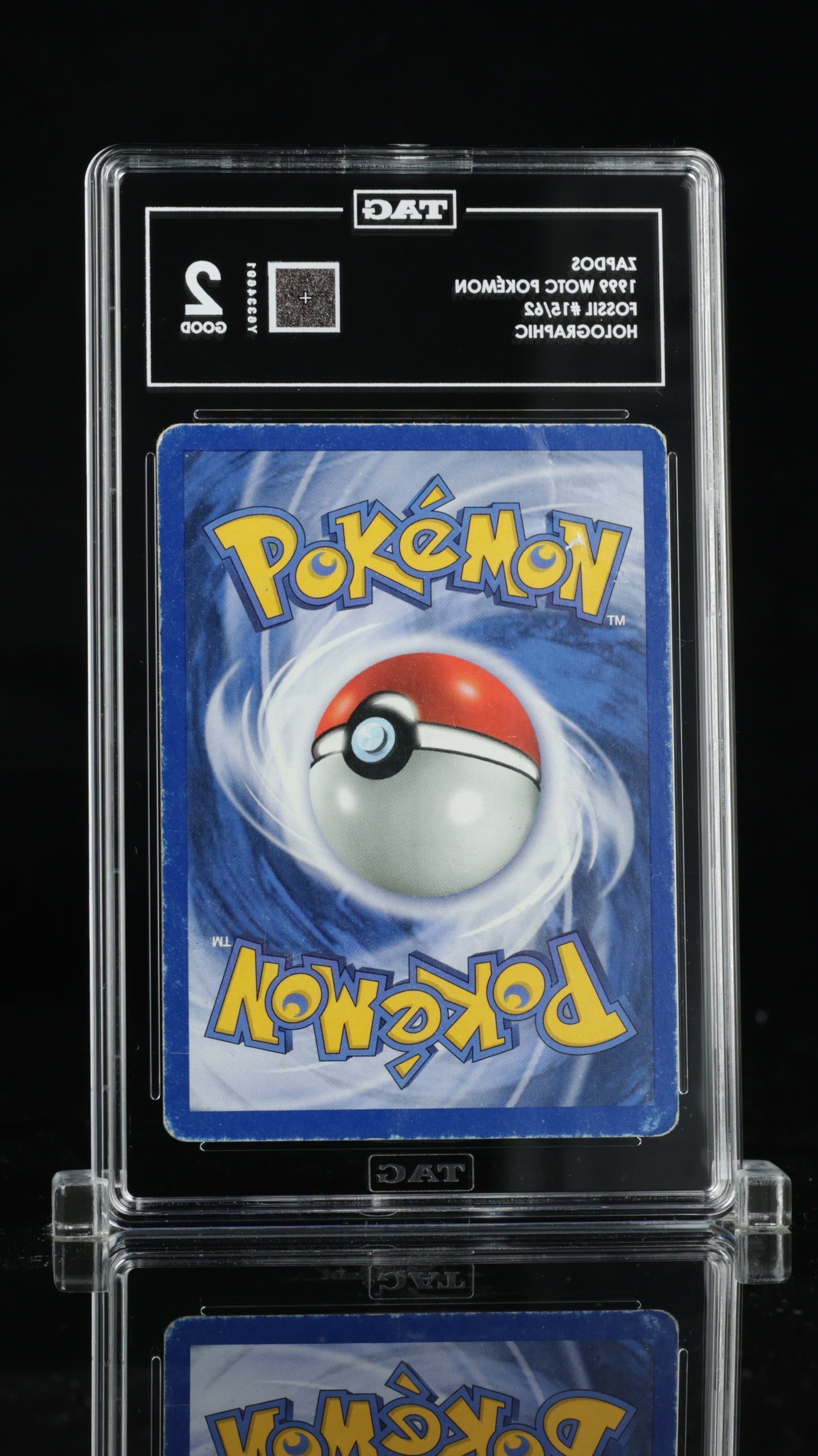 Pokemon 1999 Zapdos - WotC Promo - Holo Misprint - TAG 2