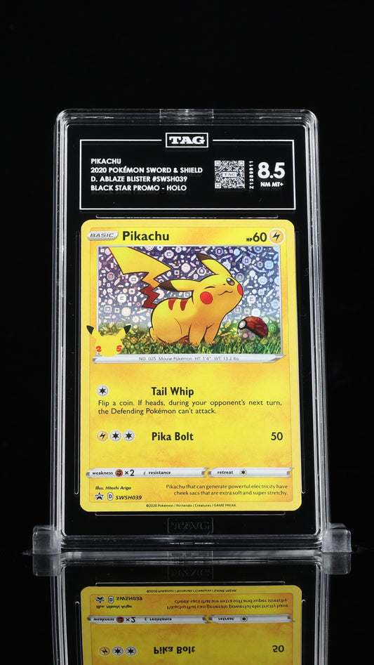 Pokemon 2020 Pikachu - Darkness Ablaze Blister - Promo - TAG 8.5