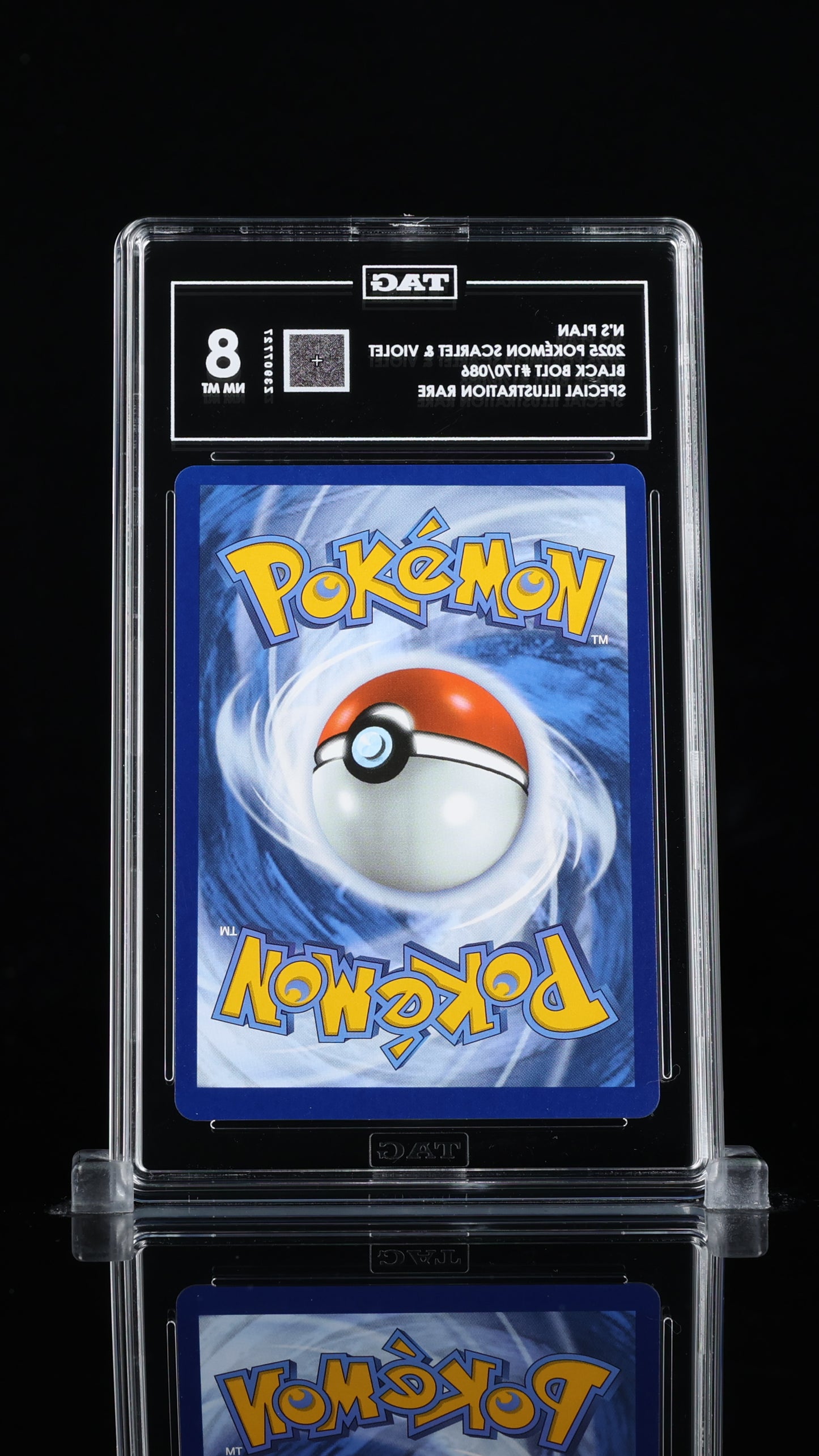 Pokemon 2025 N's Plan - Black Bolt - SIR - 170/086 - TAG 8