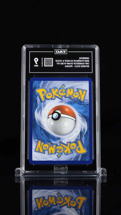 Pokemon 2023 Umbreon 130/197 - OBF GameStop Stamped Promo - TAG 9