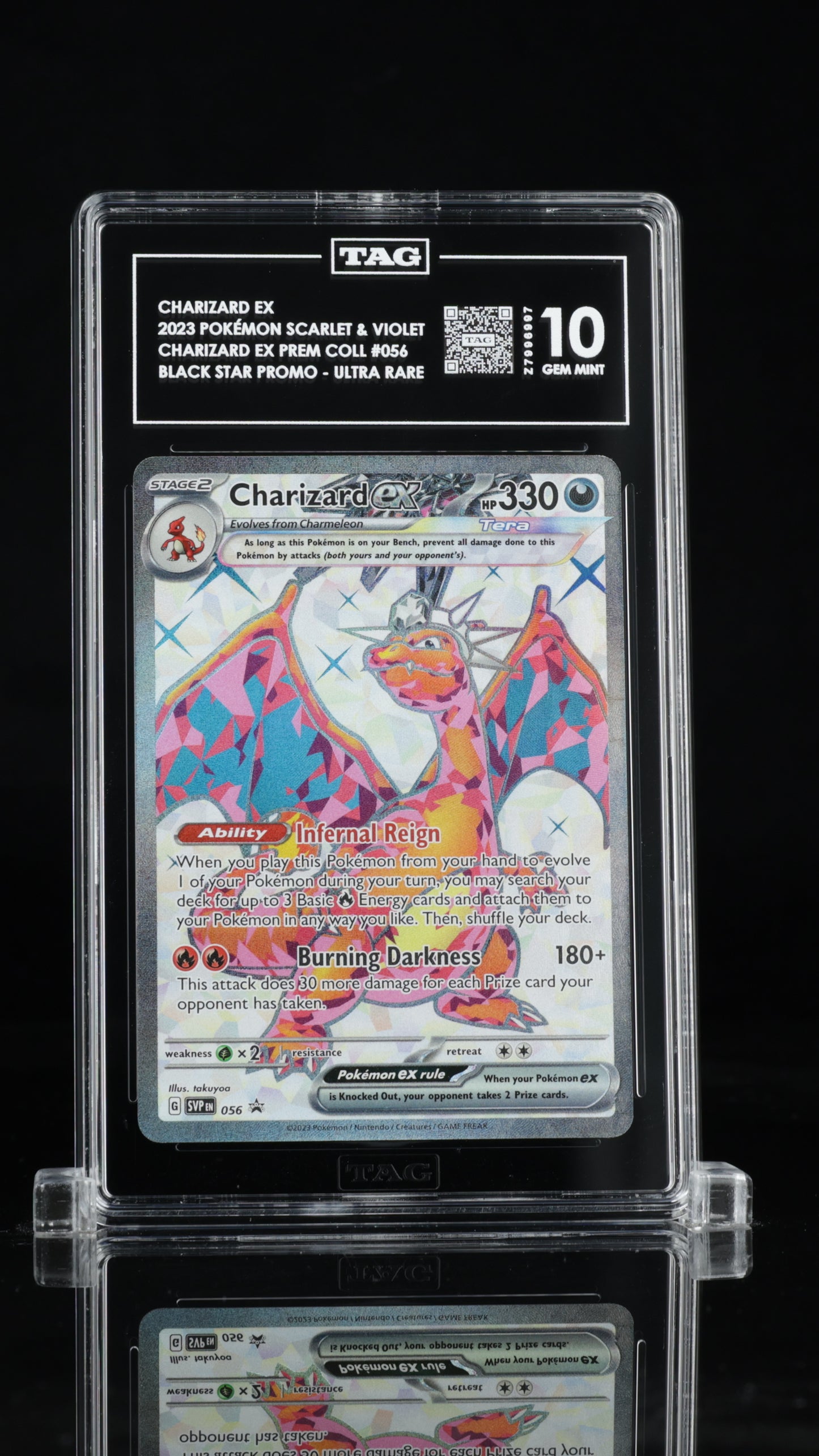 Pokemon 2023 Charizard ex - Char. ex Premium Collection - BSP UR - TAG 10