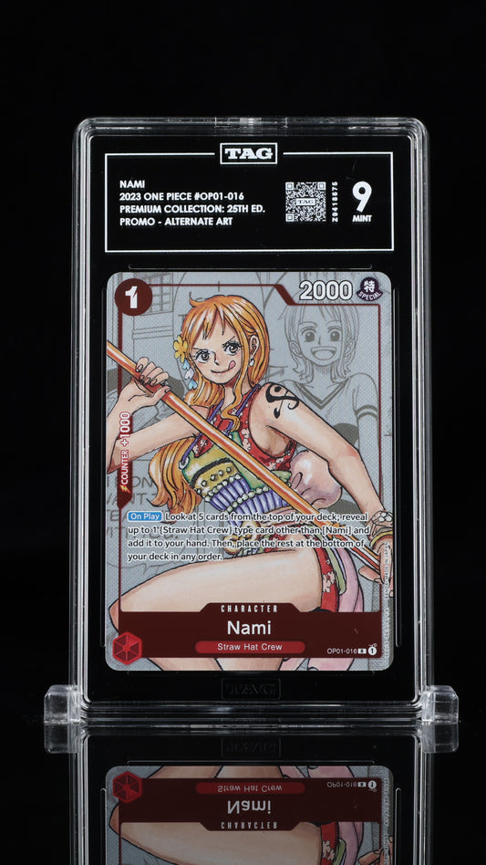 One Piece 2023 Nami - Premium Collection 25th - Promo - TAG 9