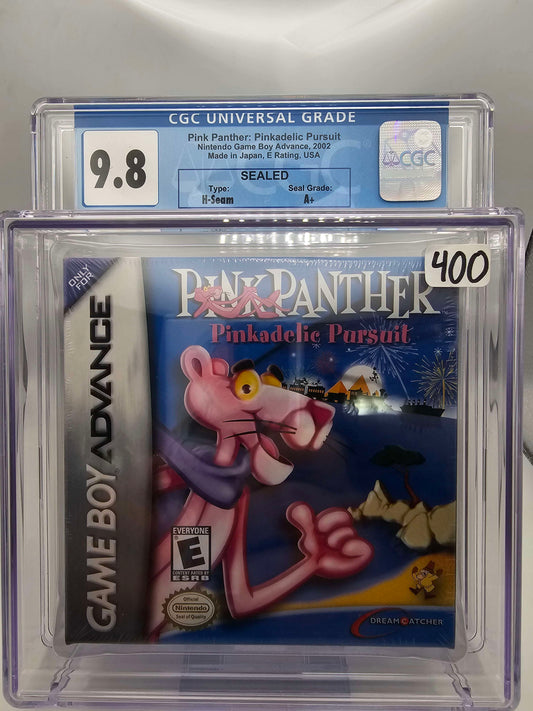 Pink Panther: Pinkadelic Pursuit GBA CGC 9.8