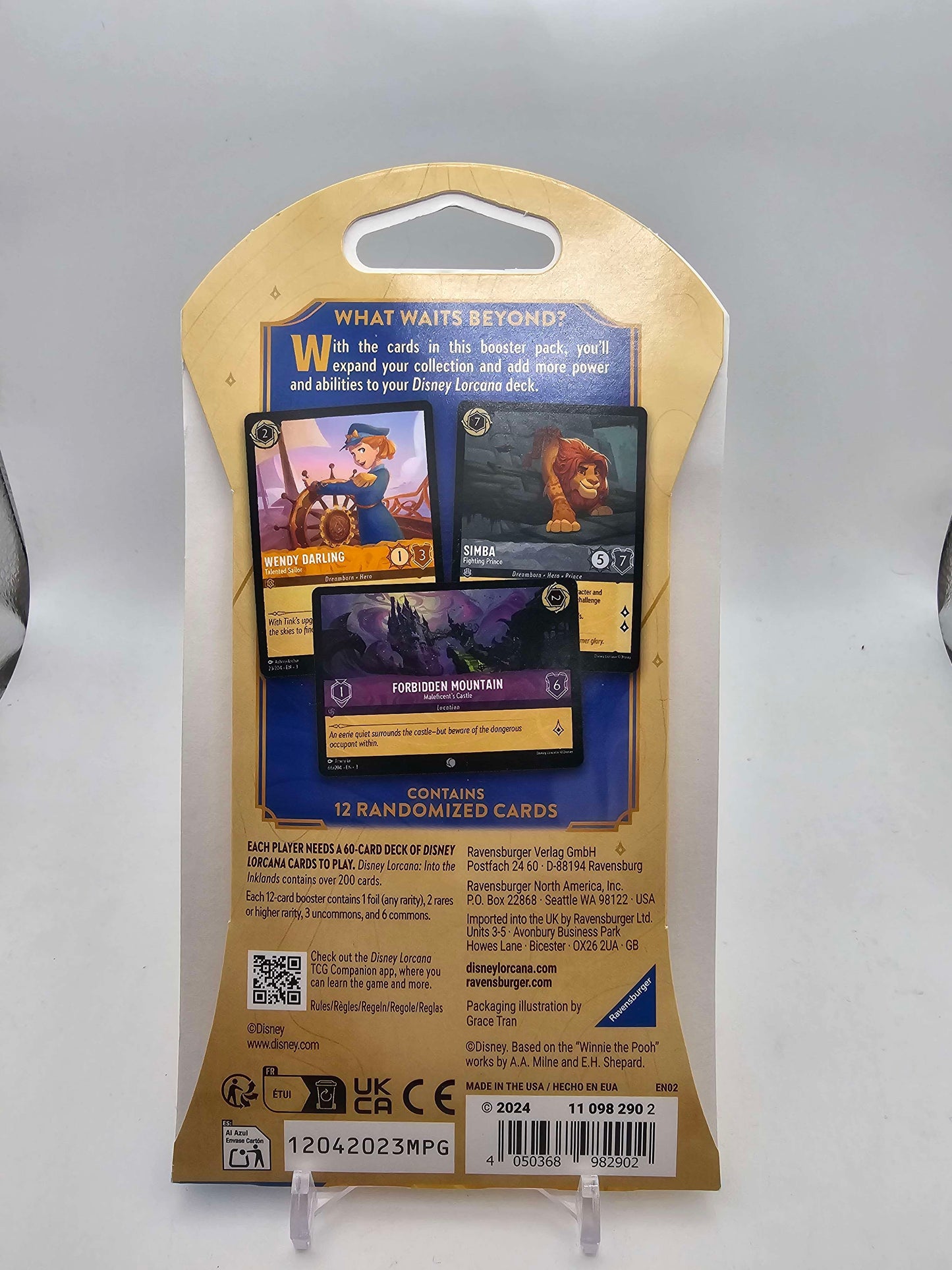 Lorcana Into the Inlands Blister pack