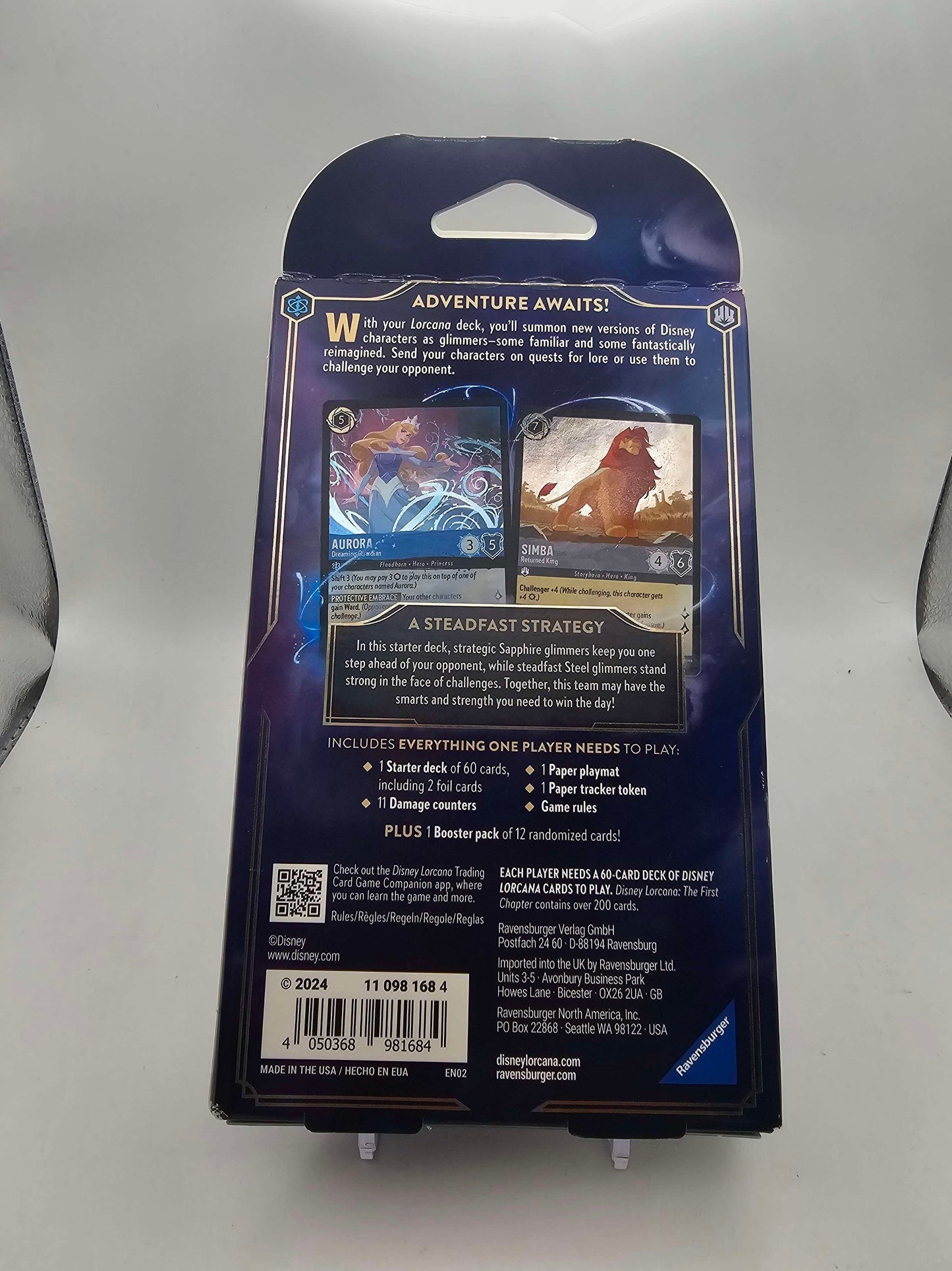 Lorcana The First Chapter Starter Deck Sapphire/Steel