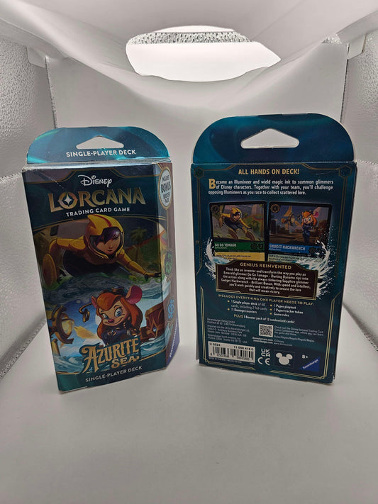 Lorcana Azure Sea single player deck Emerald/Sapphire