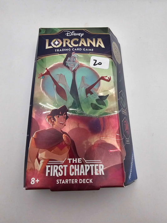 Lorcana The First Chapter Starter Deck Emerald/Ruby