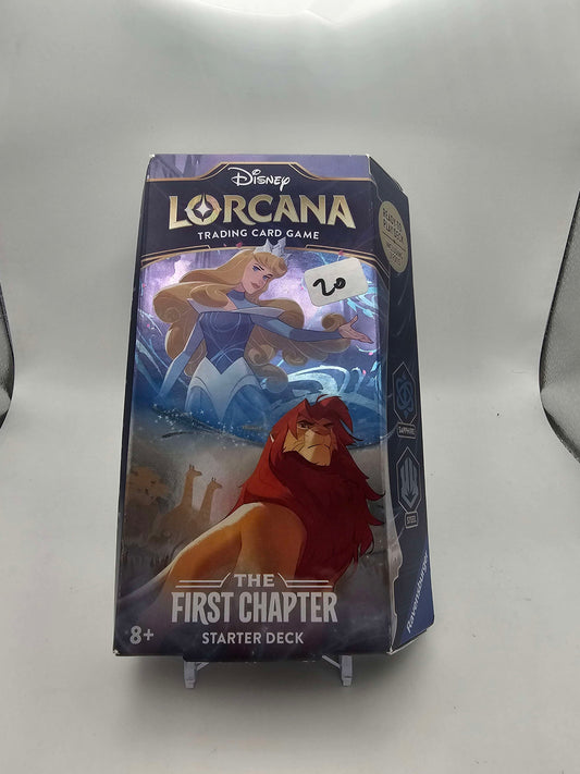 Lorcana The First Chapter Starter Deck Sapphire/Steel