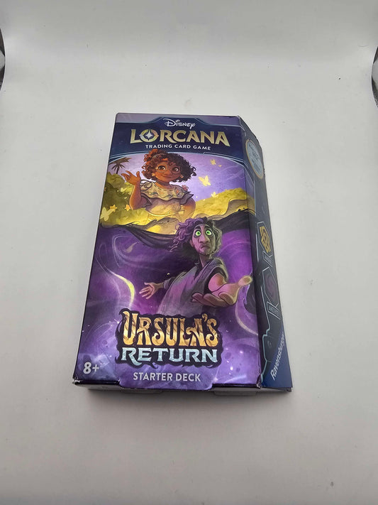 Lorcana Ursulas Return Starter Deck Amber/Amethyst