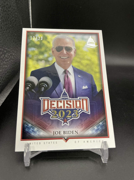 2023 Decision 2022 Update #237 Joe Biden Numbered 13/23