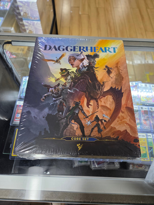 Daggerheart Core Set - RPG Rulebook & Sealed Cards w/ Slipcover NEW