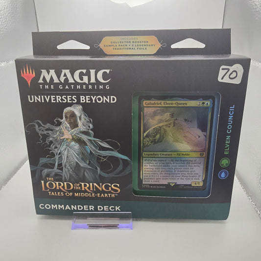 The Lord of the Rings: Tales of Middle-earth Commander Deck - Elven Council - Commander: The Lord of the Rings: Tales of Middle-earth (LTC)