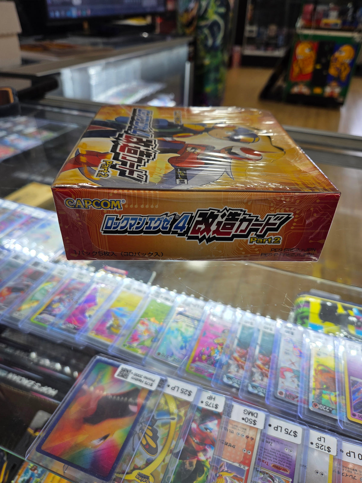 Megaman Battle Network  4 Part 2 Mod Card e Unopened New Booster Box Capcom ［Rockman EXZ］