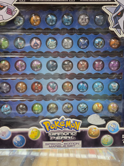 Pokémon Diamond And Pearl Special Edition Marble Set COMPLETE 30 MARBLES