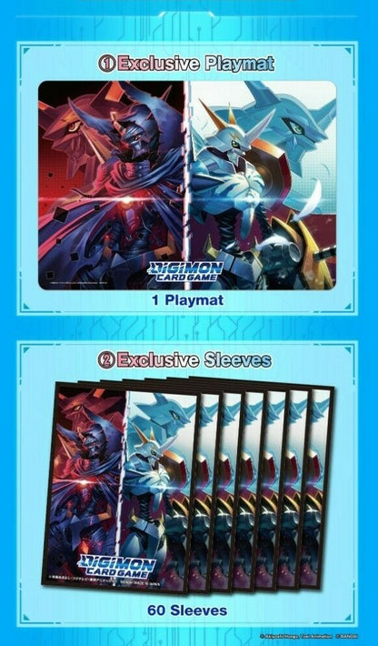 Digimon Card Game TCG Tamer's Set 2 PB-04 - Exclusive Playmat + Sleeves - Sealed